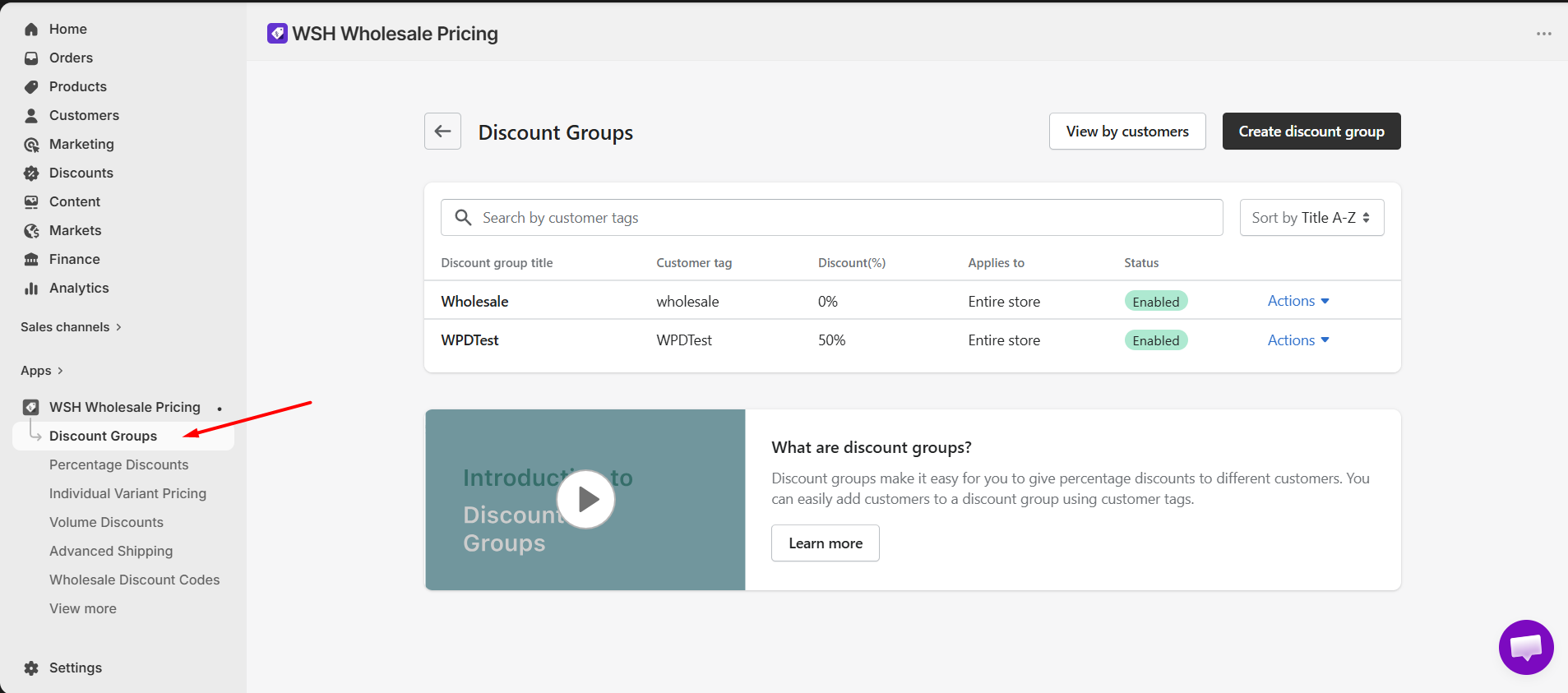 Discount Group Navgation in WPD app.png